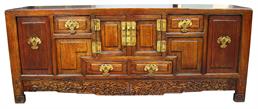 CLICCA PER MAGGIORI DETTAGLI / Low cabinet in solid elm wood