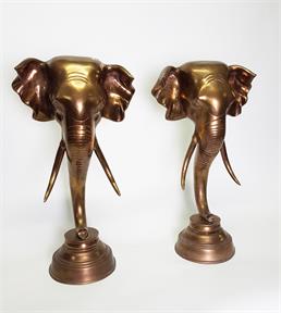 CLICCA PER MAGGIORI DETTAGLI / A pair of elephants head